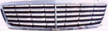 4 299 р. W203 РЕШЕТКА РАДИАТОРА В СБОРЕ (Тайвань) ХРОМ-ЧЕРН API md20303-100hb  с доставкой в г. Воронеж. Увеличить фотографию 1