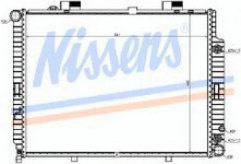 2 899 р. W210 РАДИАТОР ОХЛАЖДЕН (см.каталог) NISSENS md21098-911  с доставкой в г. Воронеж. Увеличить фотографию 1