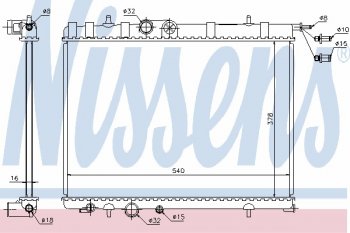 4 389 р. XSARA (+ C4 04-BERLINGOPARTENER 03-PG307 01-) РАДИАТОР ОХЛАЖДЕН BODYPARTS cnxsa00-911  с доставкой в г. Воронеж. Увеличить фотографию 1