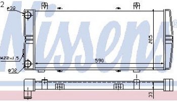2 299 р. FELICIA РАДИАТОР ОХЛАЖДЕН MT 1.6 (см.каталог) BODYPARTS sdfel94-911  с доставкой в г. Воронеж. Увеличить фотографию 1