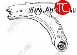 2 679 р. GOLF {Bora 98-Beetle 98-A3 96-Octavia 96-Toledo 99-} РЫЧАГ ПЕРЕДН ПОДВЕСКИ Л=П НИЖН (Тайвань) SH vwglf98-810-z  с доставкой в г. Воронеж