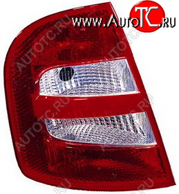 2 299 р. Левый фонарь DEPO Skoda Fabia Mk1 хэтчбэк дорестайлинг (2000-2004)  с доставкой в г. Воронеж