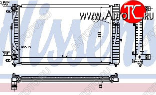 2 399 р. AUDI A4 (AI A6 97-PASSAT 96-) РАДИАТОР ОХЛАЖДЕН (см.каталог) BODYPARTS ai0a496-915  с доставкой в г. Воронеж