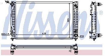 3 999 р. AUDI A4 (A6 97-PASSAT 96-) РАДИАТОР ОХЛАЖДЕН (см.каталог) BODYPARTS ai0a496-916  с доставкой в г. Воронеж. Увеличить фотографию 1