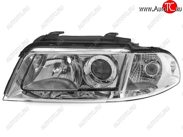 9 349 р. Левая фара (под корректор) DEPO  Audi A4  B5 8D2 седан (1999-2001) 2-ой рестайлинг  с доставкой в г. Воронеж