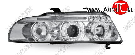 23 799 р. AUDI A4 ФАРА Л+П (КОМПЛЕКТ) ТЮНИНГ ЛИНЗОВАН С СВЕТЯЩ ОБОДК (JUNYAN) ВНУТРИ ХРОМ JUNYAN ai0a499-006h-n  с доставкой в г. Воронеж
