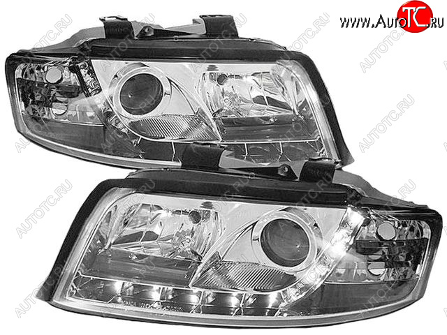 29 999 р. AUDI A4 ФАРА Л+П (КОМПЛЕКТ) ТЮНИНГ ЛИНЗОВАН (DEVIL EYES) +- ПКОРРЕКТОР (SONAR) ВНУТРИ ХРОМ SONAR ai0a401-003h-n  с доставкой в г. Воронеж