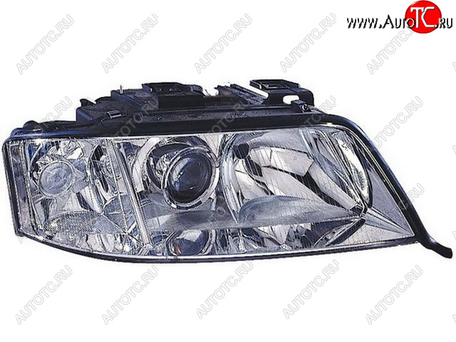 9 499 р. Правая фара (под корректор) DEPO Audi A6 C5 дорестайлинг, седан (1997-2001)  с доставкой в г. Воронеж