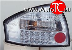 19 949 р. AUDI A6 ФОНАРЬ ЗАДН ВНЕШН Л+П (КОМПЛЕКТ) ТЮНИНГ (СЕДАН) ПРОЗРАЧ С ДИОД СТОП СИГНАЛ (SONAR) ВНУТРИ ХРОМ SONAR ai0a697-746h-n  с доставкой в г. Воронеж