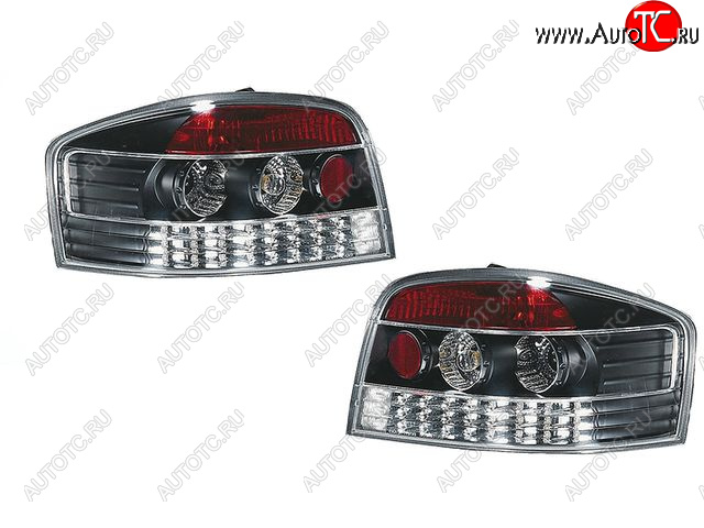 11 699 р. AUDI A3 ФОНАРЬ ЗАДН ВНЕШН Л+П (КОМПЛЕКТ) (3 дв) ТЮНИНГ (SONAR) ВНУТРИ ХРОМ-ЧЕРН SONAR ai0a304-740hb-n  с доставкой в г. Воронеж
