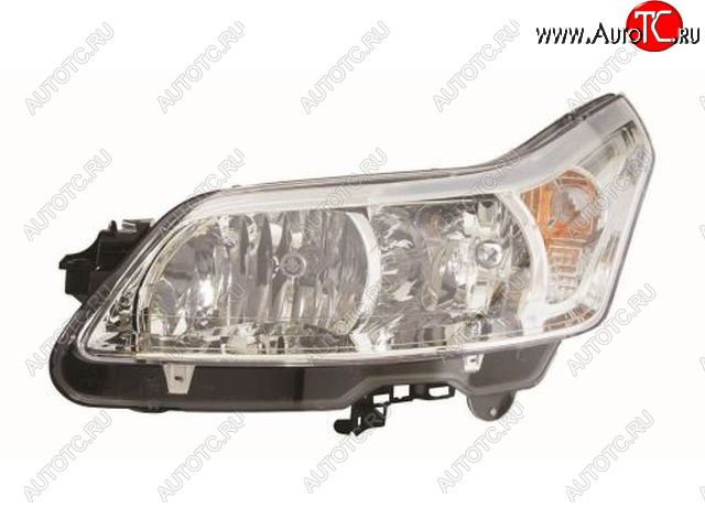 11 549 р. Левая фара (c электрокорректором) DEPO  CITROEN C4 (2007-2011)  рестайлинг, седан  с доставкой в г. Воронеж