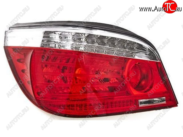 12 449 р. Левый фонарь DEPO  BMW 5 серия  E60 (2007-2010) седан рестайлинг  с доставкой в г. Воронеж