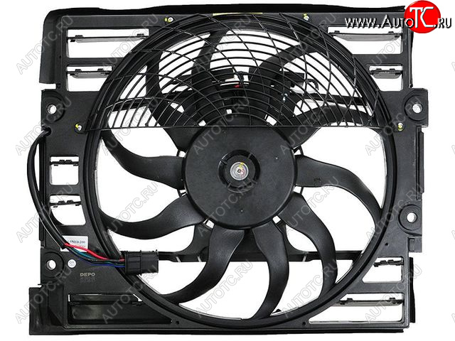 11 999 р. E38 МОТОР+ВЕНТИЛЯТОР КОНДЕНС КОНД С КОРПУС (Тайвань) BODYPARTS bme3895-940  с доставкой в г. Воронеж
