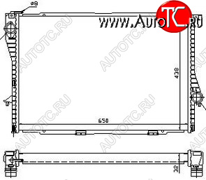 11 799 р. E38 {E39 98-} РАДИАТОР ОХЛАЖДЕН (NISSENS) (AVA) (см.каталог) NISSENS bme3894-912  с доставкой в г. Воронеж