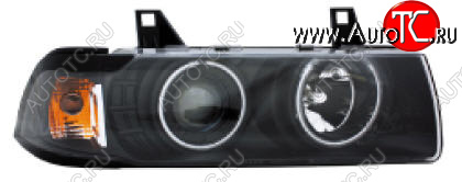 21 699 р. E36 ФАРА +УКАЗ.ПОВОРОТА Л+П (КОМПЛЕКТ) ТЮНИНГ (СЕДАН) (compact) С 2 СВЕТЯЩ ОБОДК ПКОРРЕКТОР , ЛИТОЙ УК.ПОВОР (EAGLE EYES) ВНУТРИ ЧЕРН EAGLE EYES bme3691-014b-n  с доставкой в г. Воронеж