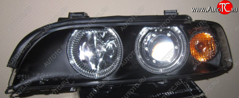 26 999 р. E39 ФАРА Л+П (КОМПЛЕКТ) ТЮНИНГ ЛИНЗОВАН С СВЕТЯЩ ОБОДК ПРОЗРАЧ (EAGLE EYES) ВНУТРИ ЧЕРН EAGLE EYES bme3996-006b-n  с доставкой в г. Воронеж
