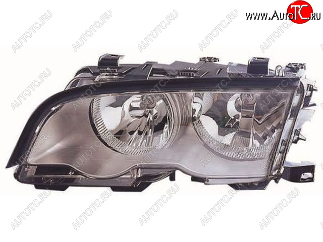 8 599 р. Левая фара (c электрокорректором) DEPO BMW 3 серия E46 седан дорестайлинг (1998-2001)  с доставкой в г. Воронеж