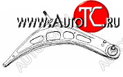 4 999 р. E46 РЫЧАГ ПЕРЕДН ПОДВЕСКИ ЛЕВ НИЖН (Тайвань) SH bme4698-810-l  с доставкой в г. Воронеж