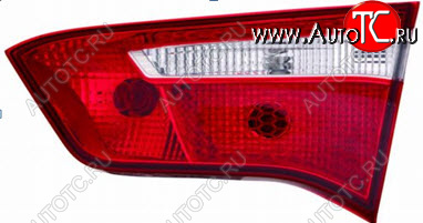 2 989 р. Левый фонарь (внутренний) DEPO KIA Rio 3 QB дорестайлинг седан (2011-2015)  с доставкой в г. Воронеж