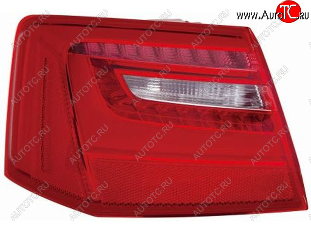 8 999 р. Левый фонарь (диодная) DEPO Audi A6 C7 дорестайлинг, седан (2010-2014)  с доставкой в г. Воронеж