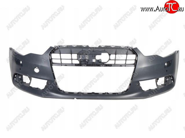 7 449 р. AUDI A6 БАМПЕР ПЕРЕДН С ОТВ ПОМЫВАТ ФАР , ПДАТЧ (Китай) BODYPARTS ai0a611-161  с доставкой в г. Воронеж