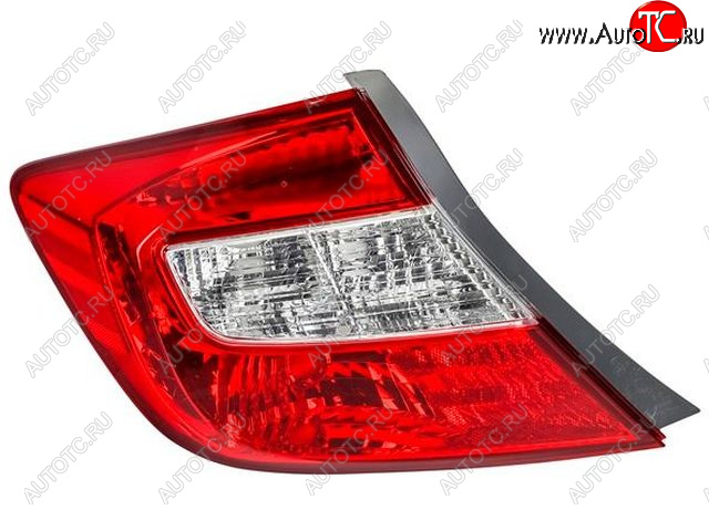 7 349 р. Левый фонарь DEPO  Honda Civic  FB (2011-2016) седан  с доставкой в г. Воронеж
