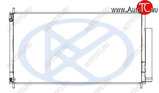 12 849 р. CIVIC КОНДЕНСАТОР КОНДИЦ (СЕДАН) (KOYO) KOYORAD hdcvc12-931  с доставкой в г. Воронеж
