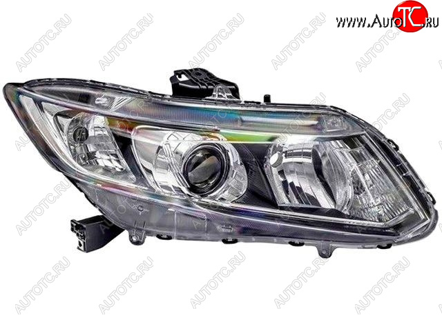 6 649 р. Правая фара (ксенон) BODYPARTS  Honda Civic  FB (2011-2016) седан  с доставкой в г. Воронеж