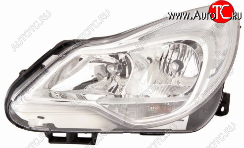 13 349 р. Левая фара (c электрокорректором) DEPO Opel Corsa D 2-ой рестайлинг, хэтчбэк 3 дв. (2011-2014)  с доставкой в г. Воронеж