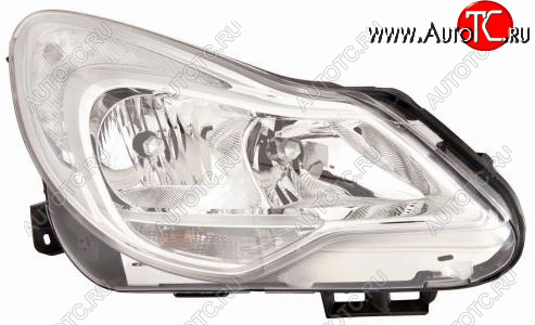 13 349 р. Правая фара (c электрокорректором) DEPO Opel Corsa D  2-ой рестайлинг, хэтчбэк 5 дв. (2011-2014)  с доставкой в г. Воронеж