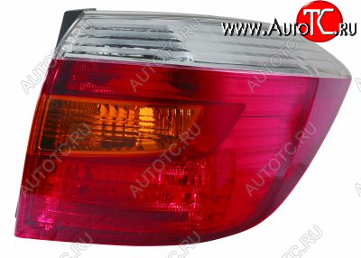 7 299 р. Правый фонарь DEPO Toyota Highlander XU40 дорестайлинг (2007-2010)  с доставкой в г. Воронеж