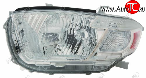 11 249 р. Левая фара (c электрокорректором) DEPO  Toyota Highlander  XU40 (2007-2010) дорестайлинг  с доставкой в г. Воронеж
