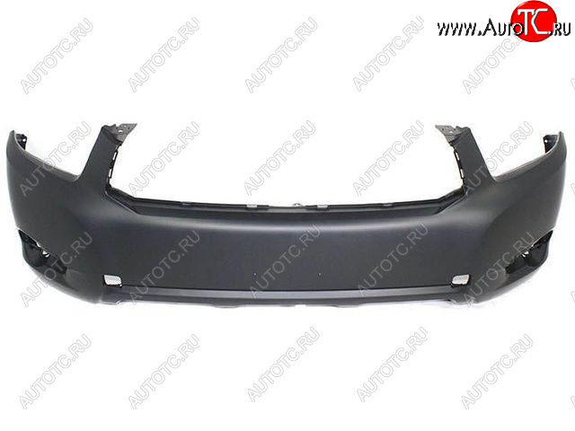 4 999 р. Передний бампер BODYPARTS  Toyota Highlander  XU40 (2007-2010) дорестайлинг (неокрашенный)  с доставкой в г. Воронеж