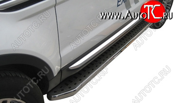 9 099 р. RANGE ROVER EVOQUE ПОРОГ-ПОДНОЖКА Л+П (КОМПЛЕКТ) BODYPARTS lrevq11-4a1-n  с доставкой в г. Воронеж