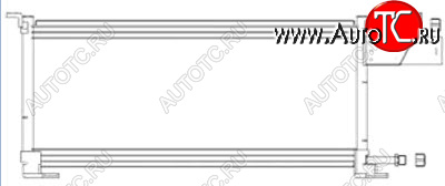 9 799 р. CHEROKEE КОНДЕНСАТОР КОНДИЦ BODYPARTS jpche88-930  с доставкой в г. Воронеж