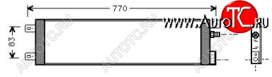 2 169 р. CARAVAN (VOYAGER) КОНДЕНСАТОР КОНДИЦ BODYPARTS plcar96-930  с доставкой в г. Воронеж