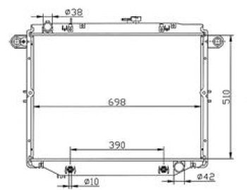 13 499 р. LANDCRUISER (1HDFTE) РАДИАТОР ОХЛАЖДЕН AT 4.2 (дизель) BODYPARTS tylan98-912  с доставкой в г. Воронеж. Увеличить фотографию 1