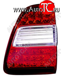 4 699 р. Левый фонарь (внутренний, диодный) DEPO Toyota Land Cruiser 10 100 1-ый рестайлинг (2002-2005)  с доставкой в г. Воронеж