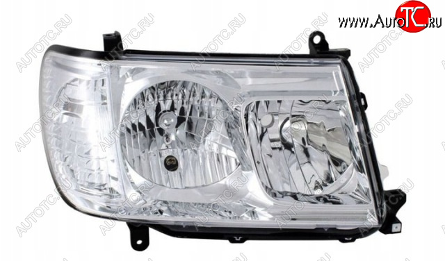 9 649 р. Правая фара (под корректор) DEPO  Toyota Land Cruiser  100 (2005-2007) 2-ой рестайлинг  с доставкой в г. Воронеж
