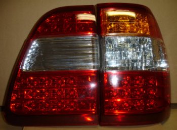18 649 р. LANDCRUISER ФОНАРЬ ЗАДН ВНЕШН+ВНУТР Л+П (КОМПЛЕКТ) ТЮНИНГ С ДИОД (DLAA) (Китай) ВНУТРИ КРАСН ХРОМ DLAA tylan98-761h-n  с доставкой в г. Воронеж. Увеличить фотографию 1