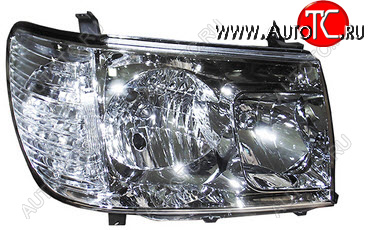 4 999 р. Правая фара (электрокорректором, ксенон) BODYPARTS Toyota Land Cruiser 10 100 2-ой рестайлинг (2005-2007)  с доставкой в г. Воронеж