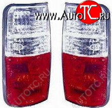 6 499 р. LANDCRUISER ФОНАРЬ ЗАДН ВНЕШН Л+П (КОМПЛЕКТ) ТЮНИНГ ПРОЗРАЧ (DEPO) БЕЛ-КРАСН DEPO tylan90-740wr-n  с доставкой в г. Воронеж