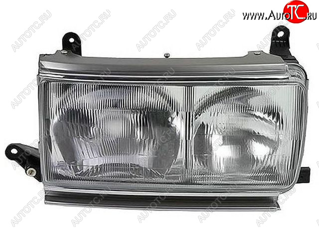 2 499 р. Правая фара BODYPARTS Toyota Land Cruiser 80 (1989-1997)  с доставкой в г. Воронеж