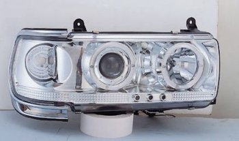 22 349 р. LANDCRUISER ФАРА Л+П (КОМПЛЕКТ) ТЮНИНГ ПРОЗРАЧ С 2 СВЕТЯЩ ОБОДК , ЛИТОЙ УК.ПОВОР (SONAR) ЧЕРН МОЛДИНГ ВНУТРИ ХРОМ SONAR tylan90-003h-n  с доставкой в г. Воронеж. Увеличить фотографию 1