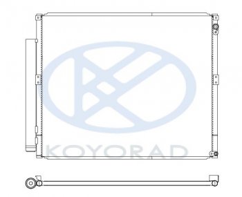 11 999 р. PRADO КОНДЕНСАТОР КОНДИЦ (KOYO) KOYORAD typrd03-933  с доставкой в г. Воронеж. Увеличить фотографию 1