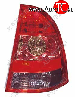 6 199 р. Левый фонарь DEPO  Toyota Corolla  E120 (2004-2007) универсал рестайлинг  с доставкой в г. Воронеж