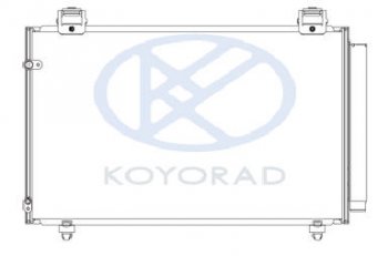 6 399 р. COROLLA {+MATRIX 03-06} КОНДЕНСАТОР КОНДИЦ (KOYO) KOYORAD tycrl02-931  с доставкой в г. Воронеж. Увеличить фотографию 1