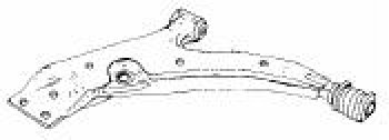 2 199 р. TERCEL {+STARLET92-96PASEO 90-95CYNOS 91-94 COROLLA 2 RHD 90-94S} РЫЧАГ ПЕРЕДН ПОДВЕСКИ ПРАВ НИЖН БЕЗ ШАРОВ ОПОР С 2 САЛЕЙНТ-БЛОК (Тайвань) SH tyter91-810-r  с доставкой в г. Воронеж. Увеличить фотографию 1