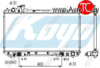 13 949 р. RAV4 РАДИАТОР ОХЛАЖДЕН AT 2 (2 ряд) BODYPARTS tyrv498-910  с доставкой в г. Воронеж