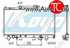6 299 р. AVENSIS {7AFE} РАДИАТОР ОХЛАЖДЕН AT 1.8 (KOYO) KOYORAD tyave97-910  с доставкой в г. Воронеж